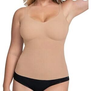 Honeylove Tan Nude Liftwear Shaping Slimming Cami Tank XL Shapewear